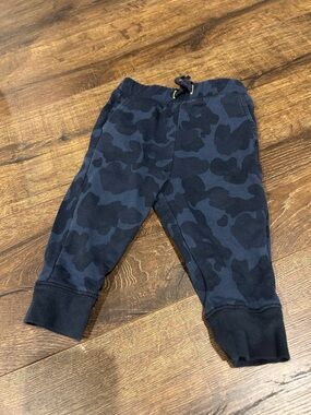 Tea Collection Navy Camouflage Jogger Pants